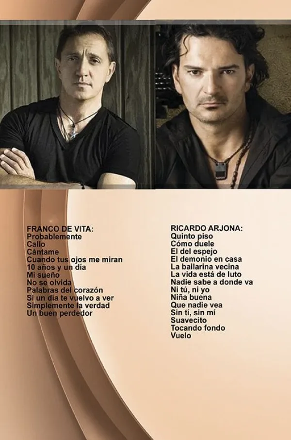 Álbum de Guitarra Fácil - No.422 - Ricardo Arjona - Franco de Vita