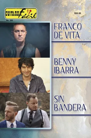 Álbum de Guitarra Fácil - No.386 - Franco De Vita - Benny - Sin Bandera