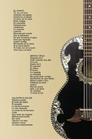 Álbum de Guitarra Fácil - No.389 - El Chapo / Sergio Vega / Valentin Elizalde