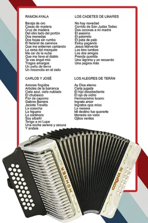 Álbum de Guitarra Fácil – No.461 – 4 Grandes de la canción norteña