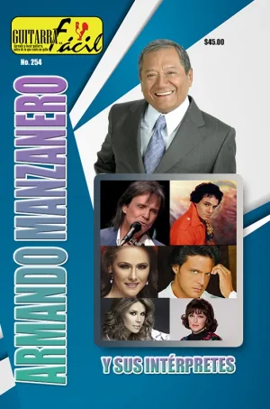 Álbum de Guitarra Fácil - No.254 - Armando Manzanero