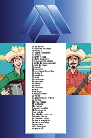 Álbum de Guitarra Fácil – No.496 - Los Dos Carnales