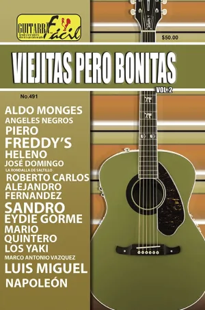 Álbum de Guitarra Fácil – No.491 -  Viejitas pero bonitas