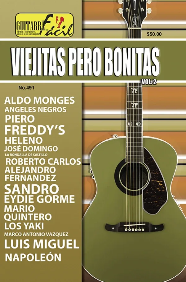 Álbum de Guitarra Fácil – No.491 -  Viejitas pero bonitas