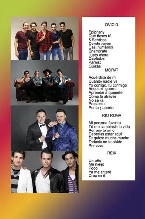 Álbum de Guitarra Fácil – No.489 -  Morat / Dvicio / Reik / Río Roma