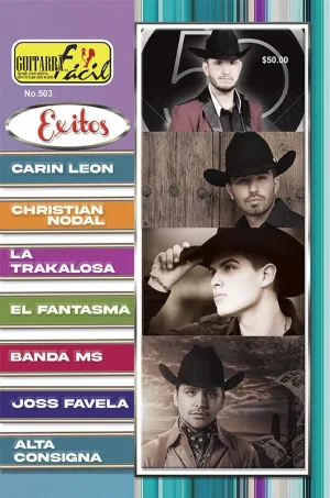 Álbum de Guitarra Fácil - No.503 - Éxitos: Carin León - El Fantasma - La Trakalosa y más