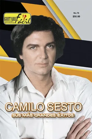 Álbum de Guitarra Fácil - No.76 - Camilo Sesto