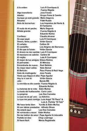 Álbum de Guitarra Fácil - No.508 - Banda, Norteño y Más