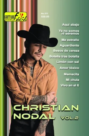 Álbum de Guitarra Fácil -  No.511 - Christian Nodal Vol.2
